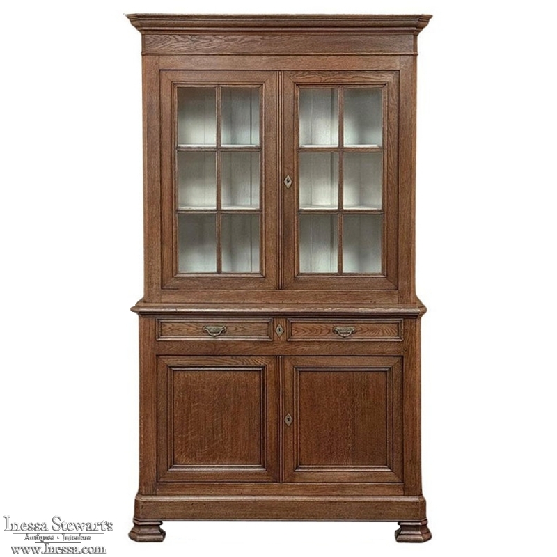19th Century French Louis Philippe Period Bookcase ~ Bibliotheque