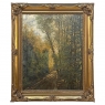 19th Century Framed Oil Painting on Canvas