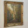 19th Century Framed Oil Painting on Canvas