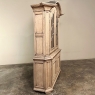Grand 18th Century Dutch Bookcase ~ China Cabinet in Stripped Oak