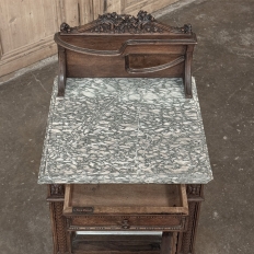 19th Century French Louis XVI Walnut 4-Piece Bedroom Set