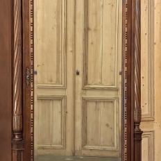 19th Century French Louis XVI Walnut Armoire