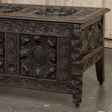 19th Century French Renaissance Trunk dated 1877
