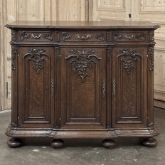19th Century Liegoise Louis XIV Three Door Buffet