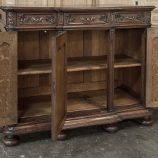 19th Century Liegoise Louis XIV Three Door Buffet