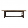 19th Century Rustic Country French Trestle Banquet Table