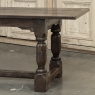 19th Century Rustic Country French Trestle Banquet Table