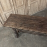 19th Century Rustic Country French Trestle Banquet Table