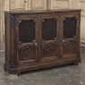 Antique Liegoise Louis XIV Credenza with Lattice Doors
