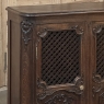 Antique Liegoise Louis XIV Credenza with Lattice Doors