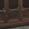 Antique Liegoise Louis XIV Credenza with Lattice Doors