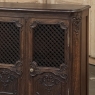 Antique Liegoise Louis XIV Credenza with Lattice Doors