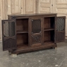Antique Liegoise Louis XIV Credenza with Lattice Doors