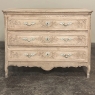 18th Century Country French Louis XV Commode in Stripped Oak