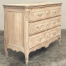 18th Century Country French Louis XV Commode in Stripped Oak
