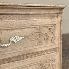 18th Century Country French Louis XV Commode in Stripped Oak
