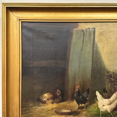 19th Century Framed Oil Painting on Canvas by Paul Henry Schouten (1864-1922)