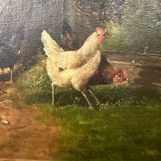 19th Century Framed Oil Painting on Canvas by Paul Henry Schouten (1864-1922)