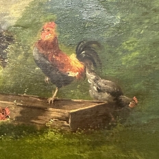 19th Century Framed Oil Painting on Canvas by Paul Henry Schouten (1864-1922)