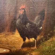 19th Century Framed Oil Painting on Canvas by Paul Henry Schouten (1864-1922)