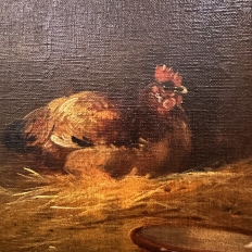 19th Century Framed Oil Painting on Canvas by Paul Henry Schouten (1864-1922)