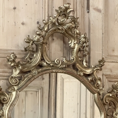 Italian Baroque Giltwood Wall Mirror