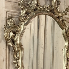 Italian Baroque Giltwood Wall Mirror