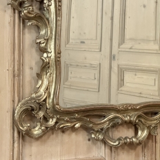 Italian Baroque Giltwood Wall Mirror