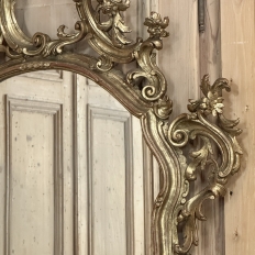 Italian Baroque Giltwood Wall Mirror
