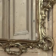 Italian Baroque Giltwood Wall Mirror