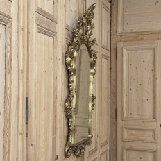 Italian Baroque Giltwood Wall Mirror