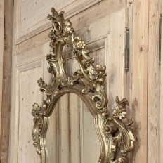 Italian Baroque Giltwood Wall Mirror
