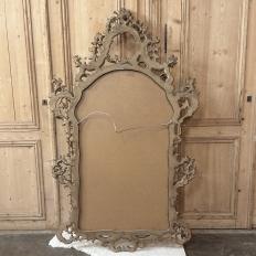 Italian Baroque Giltwood Wall Mirror