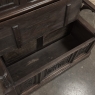 19th Century French Gothic Hall Bench with Trunk