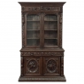 19th Century French Renaissance Hunt Bookcase ~ Bibliotheque