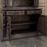 19th Century French Renaissance Hunt Bookcase ~ Bibliotheque