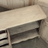 Grand Antique Country French Louis XV Buffet in Stripped Oak