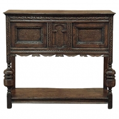 19th Century Rustic Dutch Neoclassical Raised Cabinet
