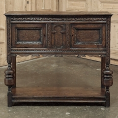 19th Century Rustic Dutch Neoclassical Raised Cabinet