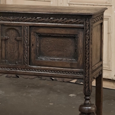 19th Century Rustic Dutch Neoclassical Raised Cabinet