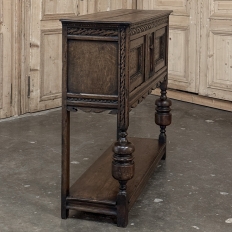 19th Century Rustic Dutch Neoclassical Raised Cabinet