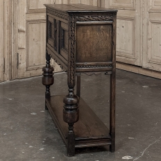 19th Century Rustic Dutch Neoclassical Raised Cabinet