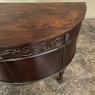 19th Century English Neoclassical Demilune Buffet ca. 1890