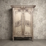 19th Century Country French Armoire Du Marriage from Normandie