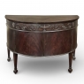 19th Century English Neoclassical Demilune Buffet ca. 1890