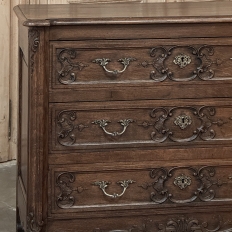Antique Country French Louis XV Oak Commode ~ Chest of Drawers