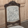 Set of 8 Antique French Louis XIV Dining Chairs includes 2 Armchairs