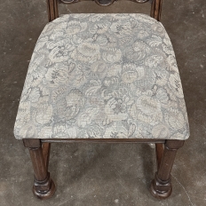 Set of 8 Antique French Louis XIV Dining Chairs includes 2 Armchairs