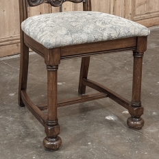 Set of 8 Antique French Louis XIV Dining Chairs includes 2 Armchairs