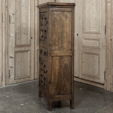 Antique Spanish Gentleman's Cabinet with Wrought Iron
